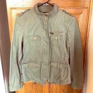 💋Green utility jacket